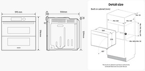 Müüa uueväärne integreeritav Samsung ahi (4 foto / 4)