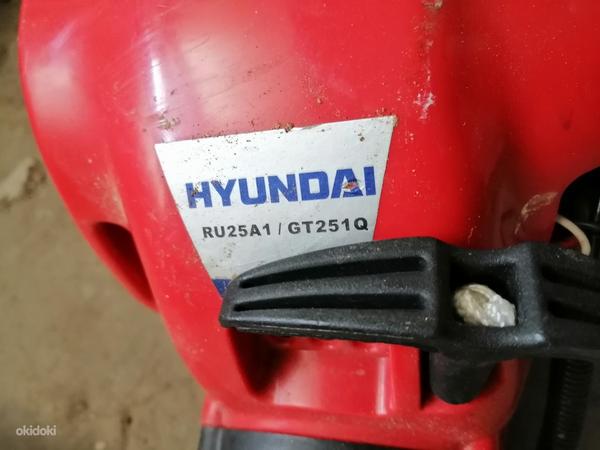 Hyundai, Ryobi, Weedeater trimmer ja Steel mootorsaag (фото #1)