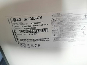 65" LG OLED teler 4K UHD HDR Dolby Atmos (8 foto / 8)