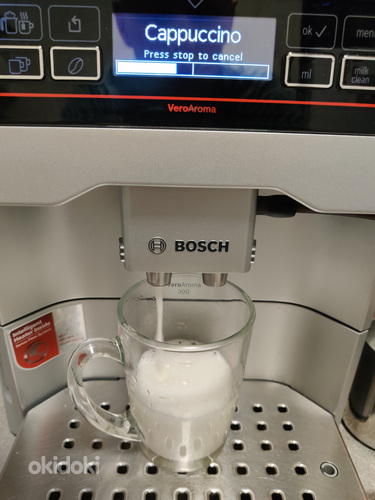 Полностью автоматическая кофемашина Bosch (фото #4)