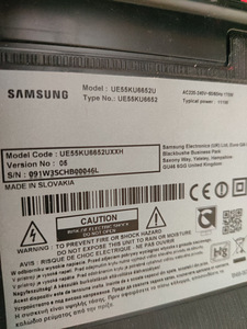 55" Samsung 4k UHD Curved teler SmartTV (5 foto / 5)