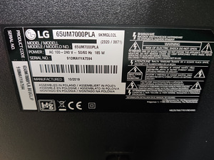65" LG 4k UHD teler SmartTV (6 foto / 6)