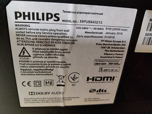 55" Philips 4K UHD android teler Ambilight SmartTV (6 foto / 6)