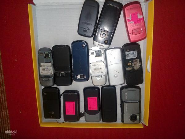 Мобильные телефоны 14 шт (фото #2)