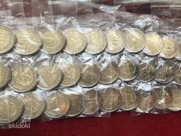 Памятные Монеты 2 Евро UNC 2004 - 2023 (фото #2)
