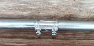 Соединитель труба - труба алюминиевый