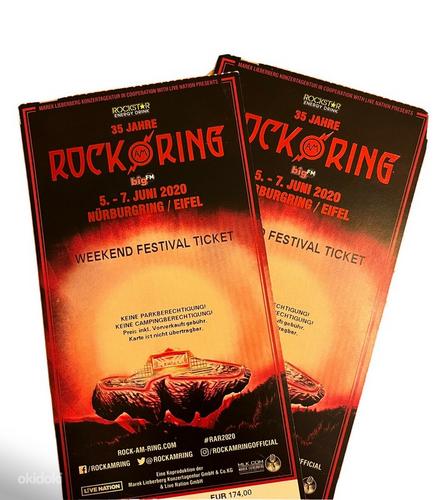 Rock am ring 2022 2 tickets (foto #1)