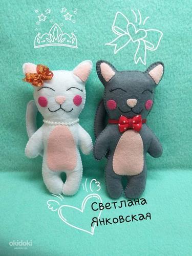 Игрушки пара котиков на подарок (фото #1)