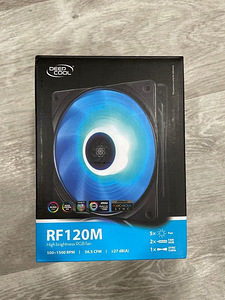 Deepcool RF120M RGB Fans UUS (4 foto / 5)