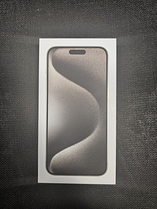 iPhone 15 Pro Max, 256 ГБ, титан, нераспечатанная упаковка