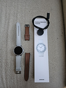 Nutikell Samsung Galaxy Watch 6 Classic 47mm BT, hõbedane (1 foto / 4)