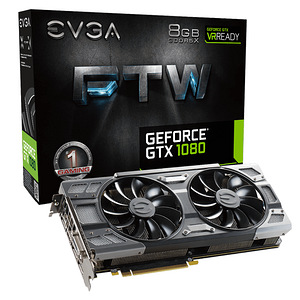 EVGA GeForce GTX 1080 FTW GAMING, 8GB (1 foto / 5)