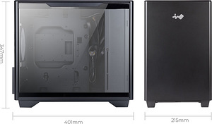 UUS! InWin A3 MiniTower korpus (9 foto / 9)