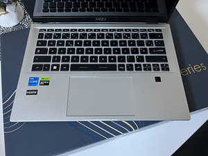UUS! MSI Prestige 14H /i5-12450/16GB/512GB SSD/RTX2050 (2 foto / 3)