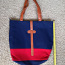Женская сумка, синяя с красным, как новая (фото #1)