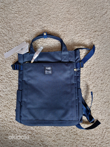 Новый! Темно-синий рюкзак (фото #1)