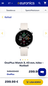 Oneplus watch 3 43mm (1 foto / 5)