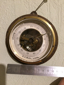 Старый немецкий барометр