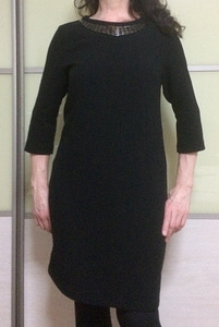 Elegantne must kleit M/L (7 foto / 7)