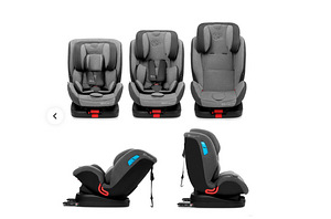 KINDERKRAFT turvatool VADO (ISOFIX) Grey 0-25 kg (3 foto / 3)