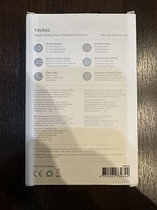 UUED Bluetooth kõrvaklappid HAVIT, mudel TW965 (5 foto / 7)