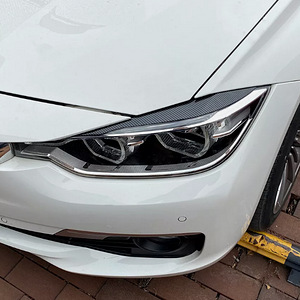 UUS! BMW F30/31 esitule silmalaud/kulmud, carbon fiber look. (6 foto / 6)