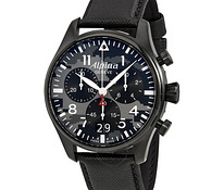 Новые мужские швейцарские часы Alpina Startimer Chronograph