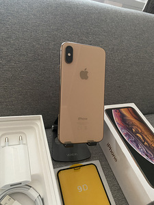 iPhone XS 64GB Gold Heas Seisukorras, Uus Aku (5 foto / 7)