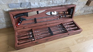 Grillimis- ja šašlõkivarraste komplekt (1 foto / 3)