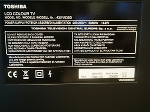 Teler Toshiba 42 tolli (3 foto / 3)