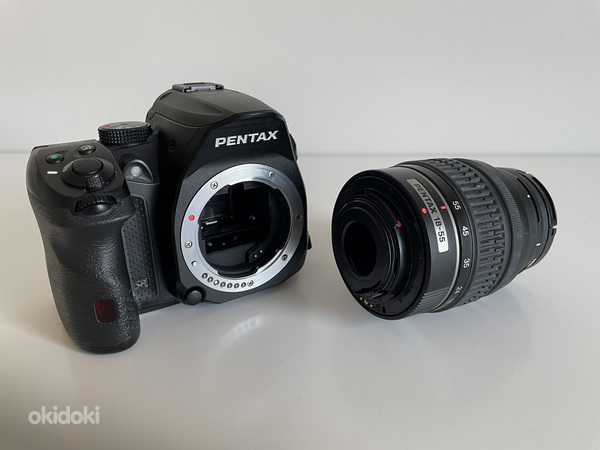 Зеркальный фотоаппарат Pentax K30 + объектив DA 18-55mm (фото #1)
