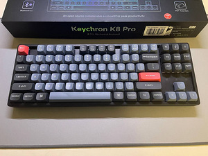 Mechanical keyboard Keychron K8 Pro + Tecsee Purple Panda (1 foto / 4)