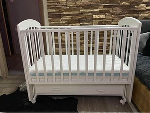 Beebivoodi + madrats 120*60 (3 foto / 4)