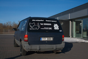Kleepsud autodele (vinüülist) (2 foto / 9)