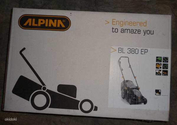Продается новая газонокосилка ALPINA BL380EP (фото #3)