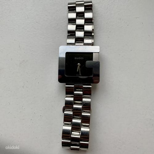 Gucci 3600m серебряные водостойкие швейцарские часы (фото #3)