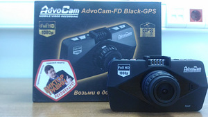 Видеорегистратор AdvoCam-FD Black-GPS