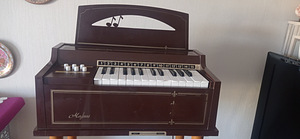Vintage electric chord organ "Magnus" (3 foto / 10)