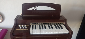 Vintage electric chord organ "Magnus" (7 foto / 10)