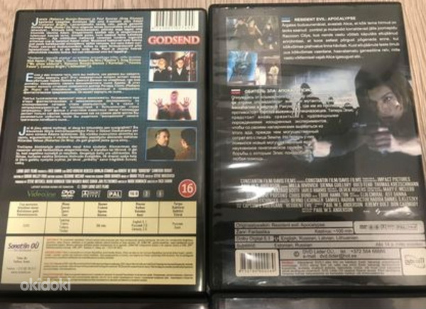 DVD диски 8 шт. - 24 евро (foto #3)