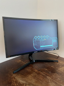 Изогнутый игровой монитор Samsung FreeSync 144 Гц (24 дюйма) (1 фото из 2)