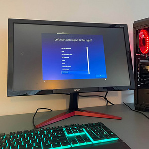 Arvuti komplekt RTX 2060 + i5-9400F + 165Hz Mon + Razer m/k (7 foto / 7)