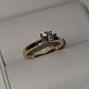 Teemantsõrmus 0.5 CT H/vs² (2 foto / 6)