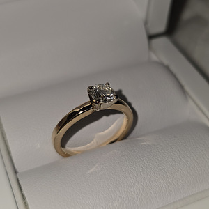 Teemantsõrmus 0.5 CT H/vs² (3 foto / 6)