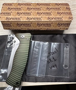 Lionsteel nuga - SR-1A GS w/ D2 Tool Steel, Moletta Design (9 foto / 9)