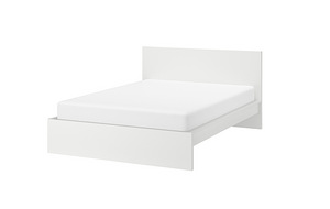 MALM voodiraam 160x200 + 4 pesukasti + Sleepwell madrats (5 foto / 8)