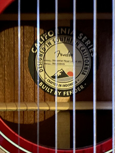 Fender Electro Acoustic Guitar - LeftHanded / Vasakukäeline (3 foto / 4)