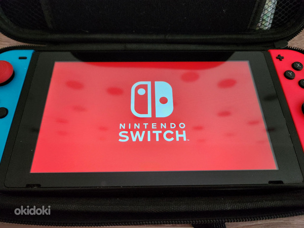 Nintendo Switch + 3 Mängu (Ni No Kuni, Splatoon 2, ...) (foto #5)