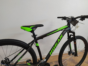 UUS jalgratas / НОВЫЙ велосипед HOGAN MTB 29 BLACK GREEN (2 фото из 7)