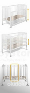 YappyKids Natural Baby puidust voodi + madrats + kookon (4 foto / 4)